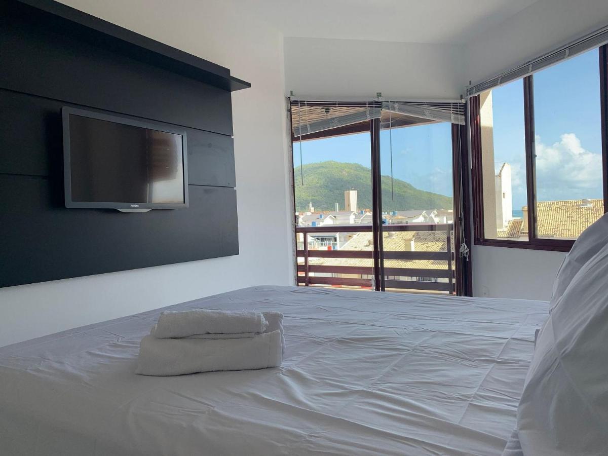 Apartamento Com Vista Do Mar Em Residencial Com Piscina Florianópolis Extérieur photo