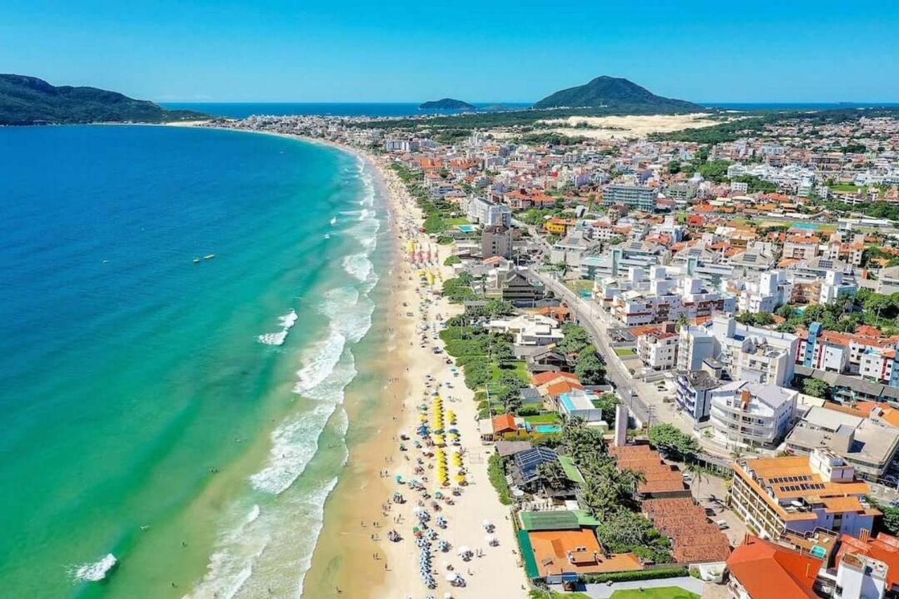 Apartamento Com Vista Do Mar Em Residencial Com Piscina Florianópolis Extérieur photo