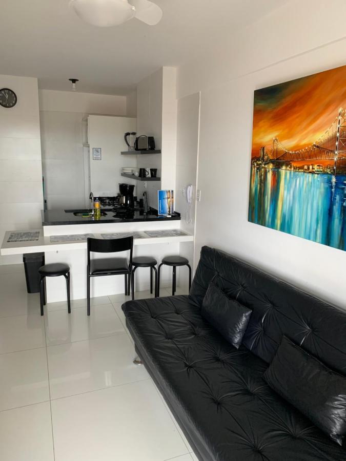 Apartamento Com Vista Do Mar Em Residencial Com Piscina Florianópolis Extérieur photo