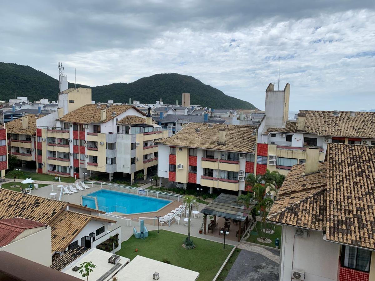 Apartamento Com Vista Do Mar Em Residencial Com Piscina Florianópolis Extérieur photo