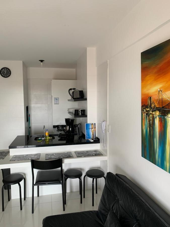 Apartamento Com Vista Do Mar Em Residencial Com Piscina Florianópolis Extérieur photo