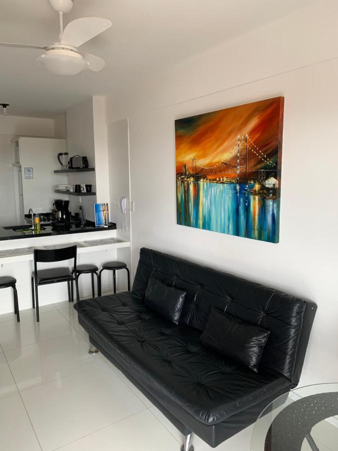 Apartamento Com Vista Do Mar Em Residencial Com Piscina Florianópolis Extérieur photo