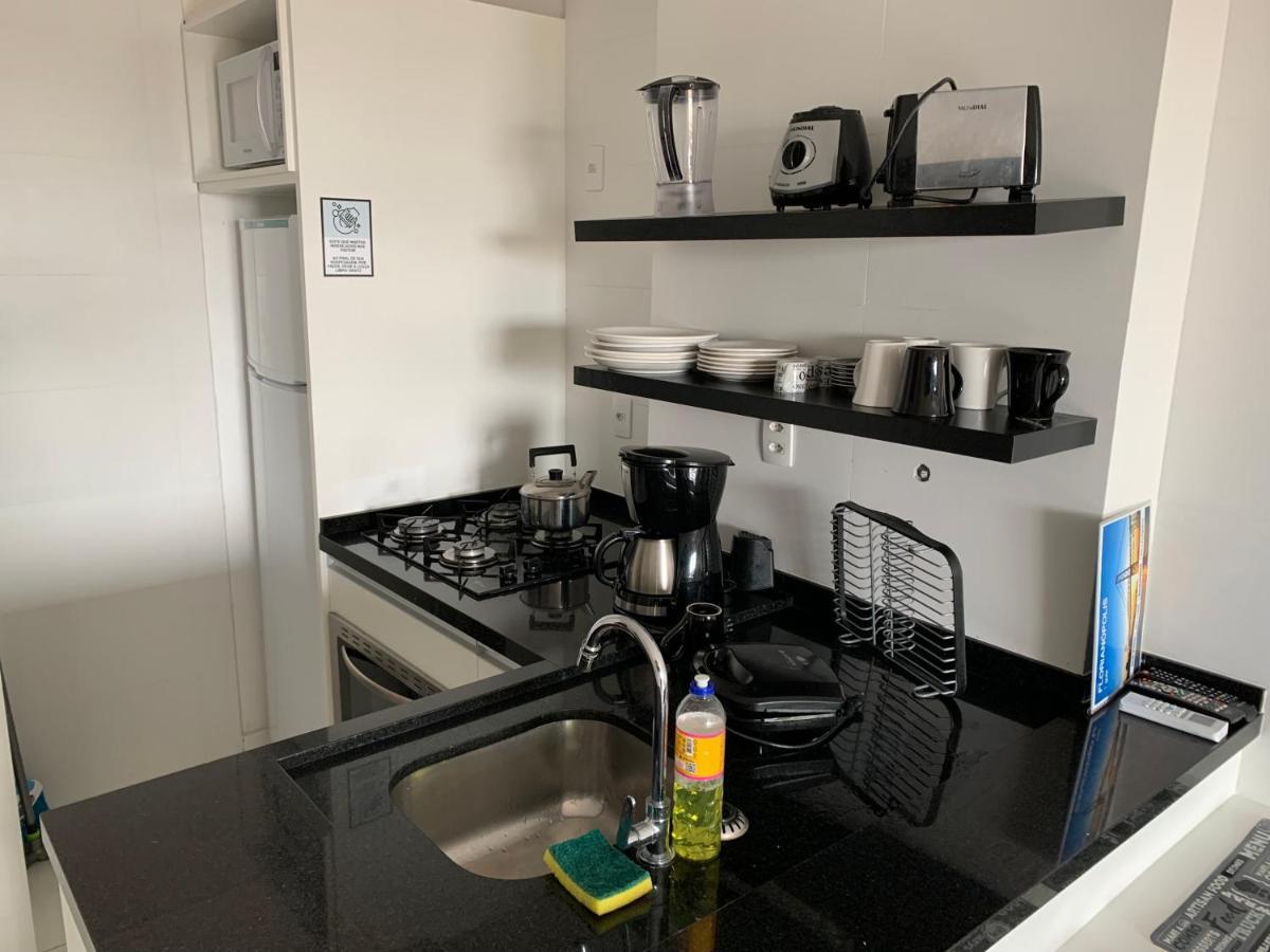 Apartamento Com Vista Do Mar Em Residencial Com Piscina Florianópolis Extérieur photo