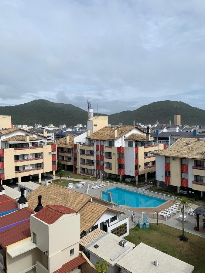 Apartamento Com Vista Do Mar Em Residencial Com Piscina Florianópolis Extérieur photo